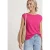 Basic shirt met boothals