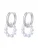 Hey Happiness Oorbellen ‘Elegance’  zilver