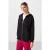 Oversized Hooded Lange Mouwen Zip Tuniek Top