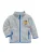 PLAYSHOES Fleece jas ‘DIE MAUS’  blauw / geel / grijs