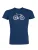 GREENBOMB Shirt ‘Bike Two Guide’  blauw
