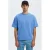 SELECTED HOMME loose fit T-shirt SLHLOOSEOSCAR blauw