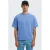 Selected loose fit T-shirt SLHLOOSEOSCAR blauw