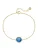 Glanzstücke München Armband  blauw / goud
