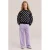 WE Fashion loose fit joggingbroek – lila