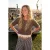 TRENDYOLMİLLA Dames Beige Colorblock Kort Regular fit Blouses