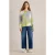 White Stuff Olive Floral Jumper Grey Print