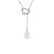Damesketting Hart van Licht in 925 Sterling Zilver BICLL037