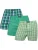 normani Boxershorts  blauw / groen / lichtgroen / wit