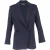 Anine Bing Dubbelzijdige Blazer in Marineblauwe Polyester