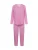 Rösch Pyjama ‘Mustermix’  fuchsia / wit