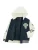 Cool Club Tussenjas  donkerblauw / wit