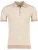 Poloshirt Thomas Maine roze met wit print merinowol