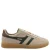 Gola Viper leren suède sneakers – beige/donkergroen