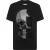 Round Neck T-Shirt Gothic Plein Stones