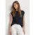 Basic shirt met boothals
