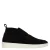 Manfield – Heren – Zwarte suède boots –