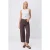 TRENDYOLMİLLA Dames Bruin Effen Barrel Hoge taille Jeans