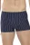 Mey Täby Regular Fit Boxershorts donkerblauw, Gestreept