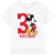 Disney Kinderen/kids mickey mouse 3de verjaardag t-shirt
