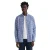 Gant Heren Gingham Normaal Overhemd (Middenblauw)