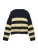 Pull&Bear Trui  donkerblauw / lichtgeel