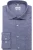 Seidensticker Overhemd middenblauw, Motief