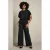 LOLALIZA wide leg broek – zwart