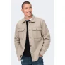 ONLY & SONS loose fit overshirt ONSASH beige