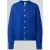 Ichi relaxed fit gebreid jack met wol model ‘Belablue’