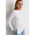 Slim-Fit Bootneck Langarm Blouse