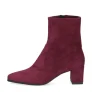 Caprice enkellaarzen bordeaux