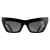 Burberry BE4405 300187 zwart donkergrijs zonnebril