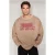 Relaxed sweatshirt met ronde hals