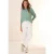 Overhemdblouse met structuur