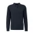 s.Oliver Big Size Plus Size katoenen regular fit gebreide trui – blauwzwart