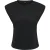Only Esma mouwloze top met schoudervullingen