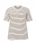 KAFFE CURVE Shirt ‘KCWinni’  wijnrood / wit