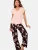 Lipsy Pyjama  navy / rosa