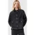 AllSaints Hettie Stud Shacket Washed Black