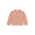 Little Dutch katoenen gebreid gebloemd vest met borduursels – roze