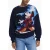 Desigual Blu Katoenen Vrouwen Sweatshirt