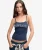 Athletic Essentials Cami Top Slanke Pasvorm Blauw