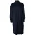 Jil Sander, blauwe lange bomber sportjas
