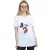 Disney Dames/Dames Traditioneel Wave Mickey Mouse Katoenen Vriendje T-shirt (Wit)