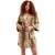 Juicy Couture Kiely cheetah satin robe