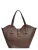 Isabella Rhea CHOCOLADE Rundleer Tas