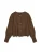 VERO MODA Gebreid vest ‘VMLight’  bruin