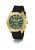 GUESS Analoog horloge ‘Defender’  goud / donkergroen / zwart