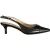 Twinset Zwarte Leren Dames Sandalen